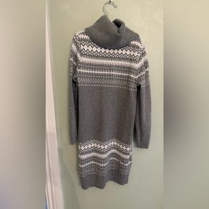 Hope & Henry Girls Cable Knit Sweater Dress